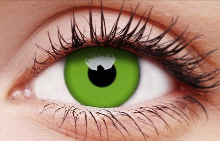 Green UV i-Glow 30 Day Colored Contact Lenses, Party Contact Lenses