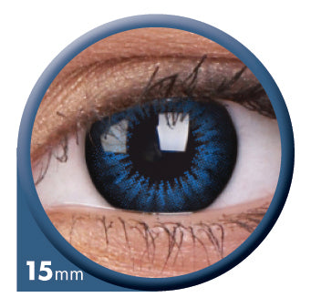 ColourVUE Cool Blue contact lenses