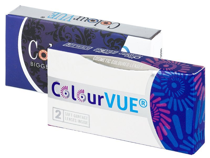 ColourVUE Cool Blue contact lenses